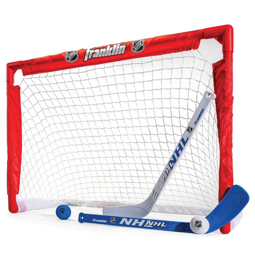 Franklin Sports Nhl Mini Hockey Hockey Goal 2 Mini Hockey Sticks 2 Foam Balls